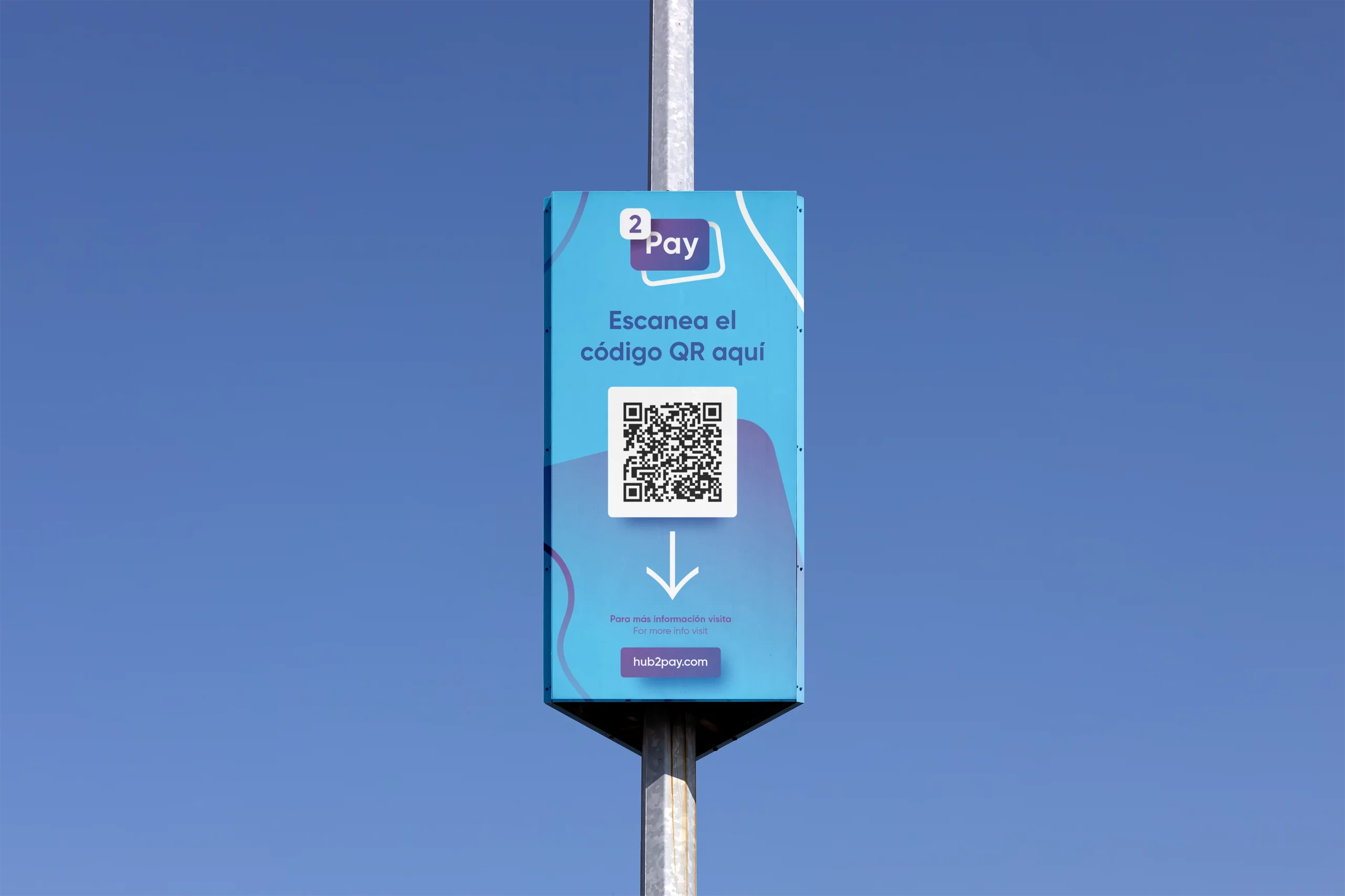 Brotodesign Hub 2 Pay Billboard vertical
