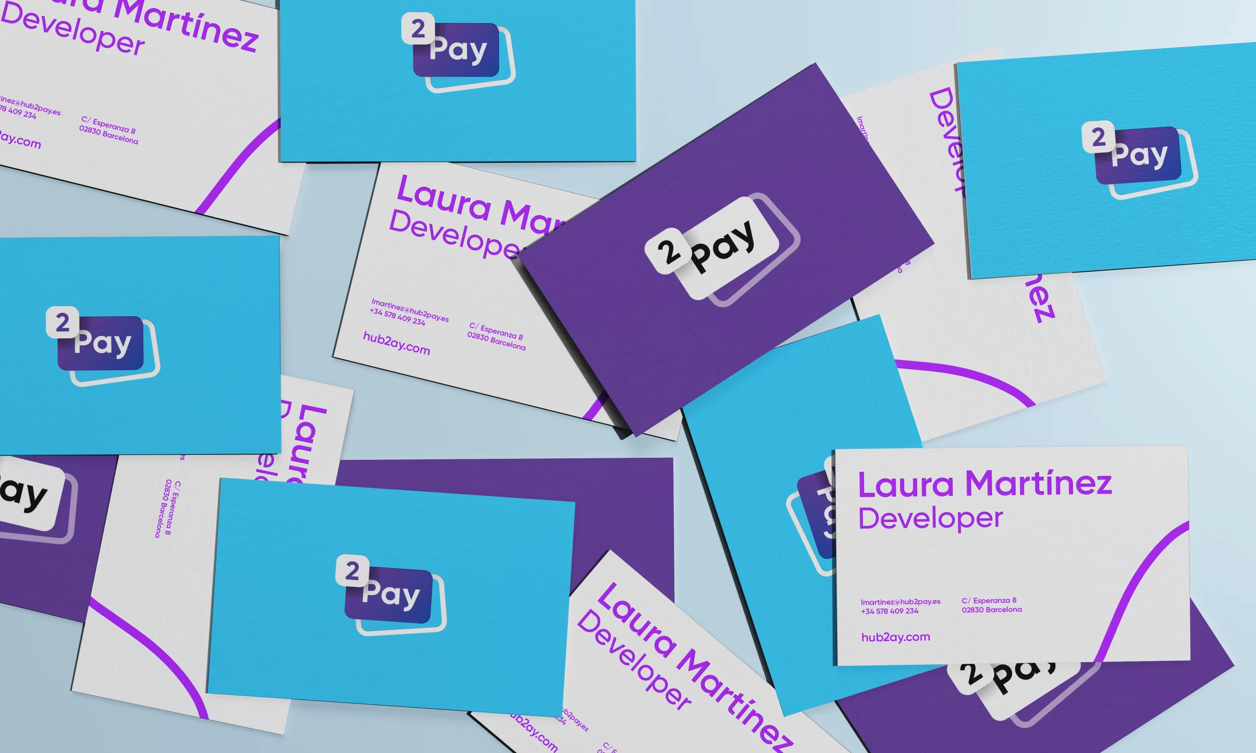 Brotodesign Hub 2 Pay Tarjetas de visita