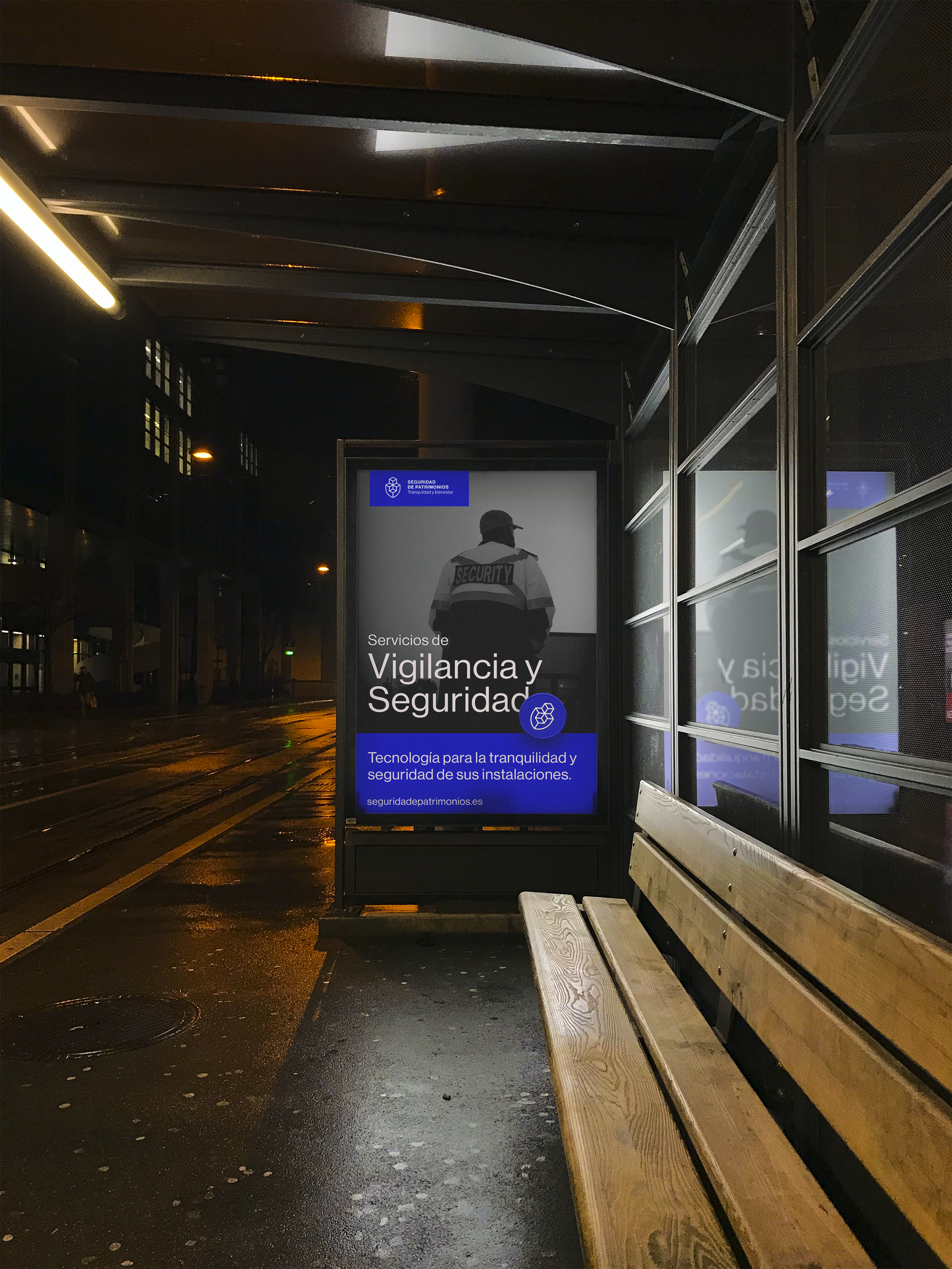 Seguridad de Patrimonios Poster Billboard