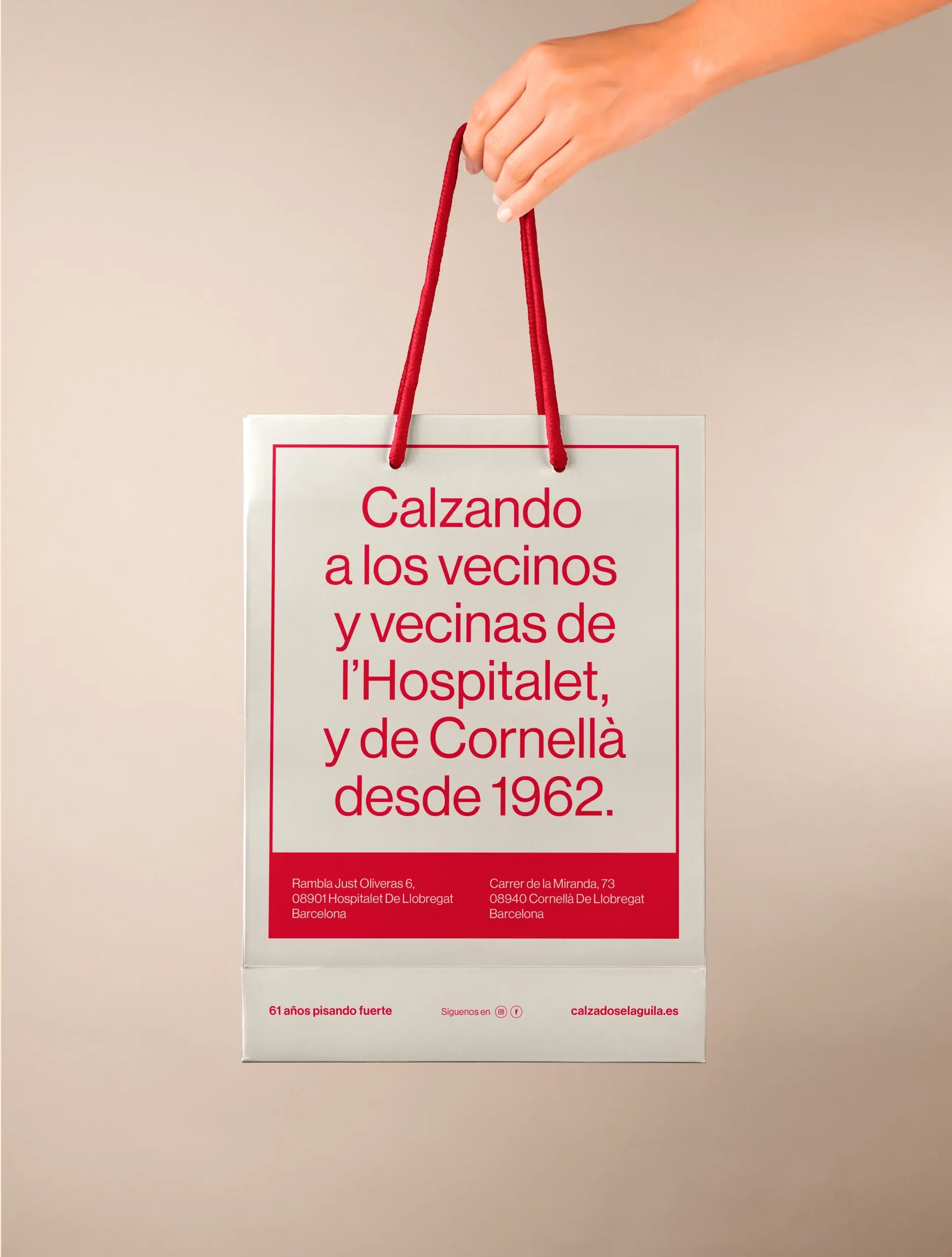 Broto Design CALZADOS EL AGUILA BOLSA DETRÁS