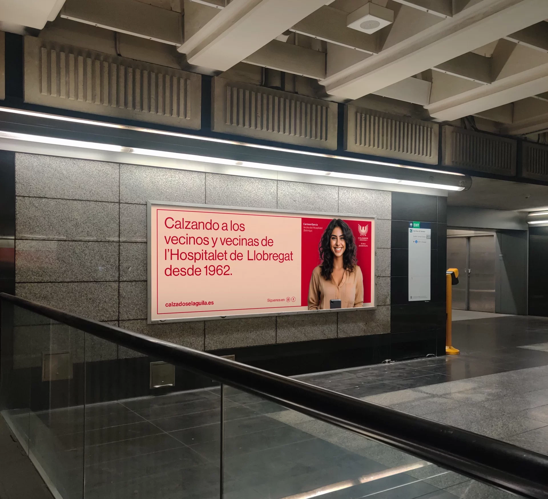 Broto Design CALZADOS EL AGUILA HORIZONTAL BILLBOARD