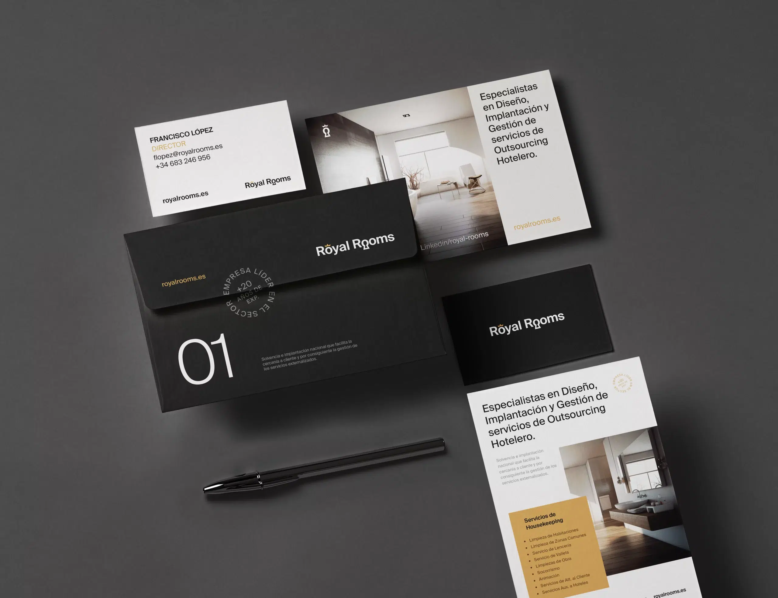 Identidad Royal Rooms